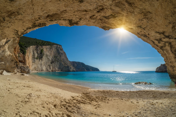 Lefkada Steintunnel