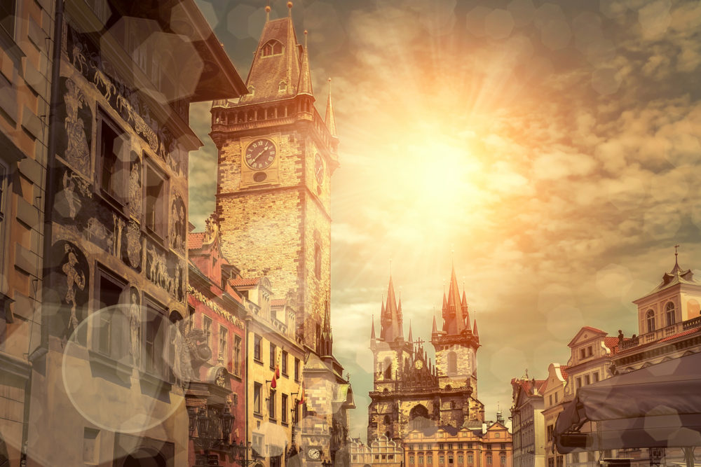 Prag in der Sonne