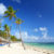 Touristen Resort am Strand auf Jamaika