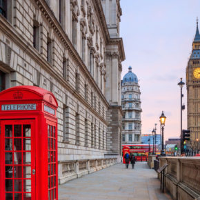 Low Budget London: 4 Tage am Wochenende mit Unterkunft & Flug nur 78€