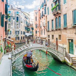 Venedig Gondola Kanal
