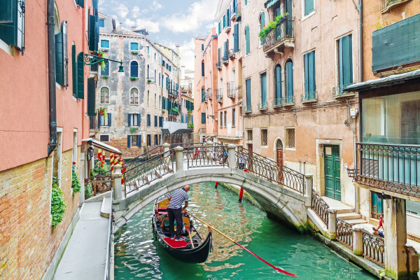 Venedig Gondola Kanal
