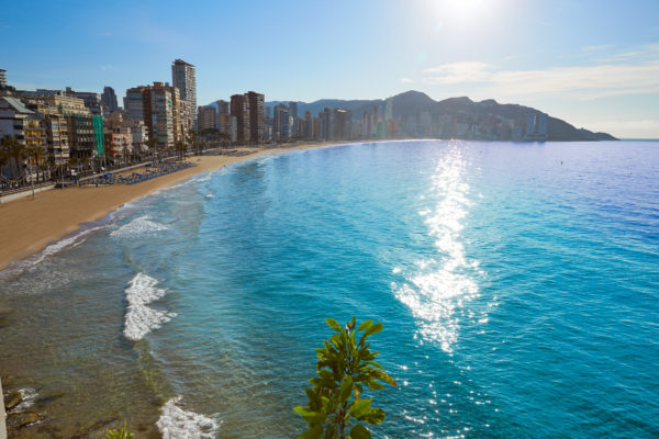 Alicante Benidorm Strand