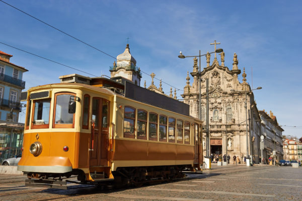 Alte Straßenbahn Porto