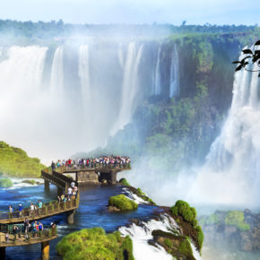 Argentinien Iguazu Brücke
