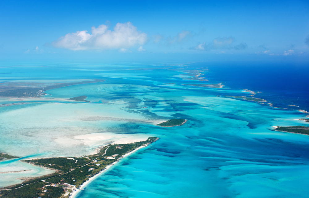 Bahamas von oben