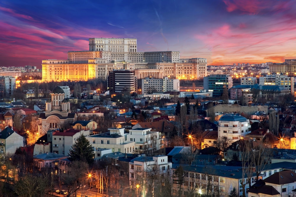 Bukarest Skyline