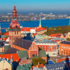 Lettland: Günstige One Way Flüge nach Riga NUR [ut f="price"]€