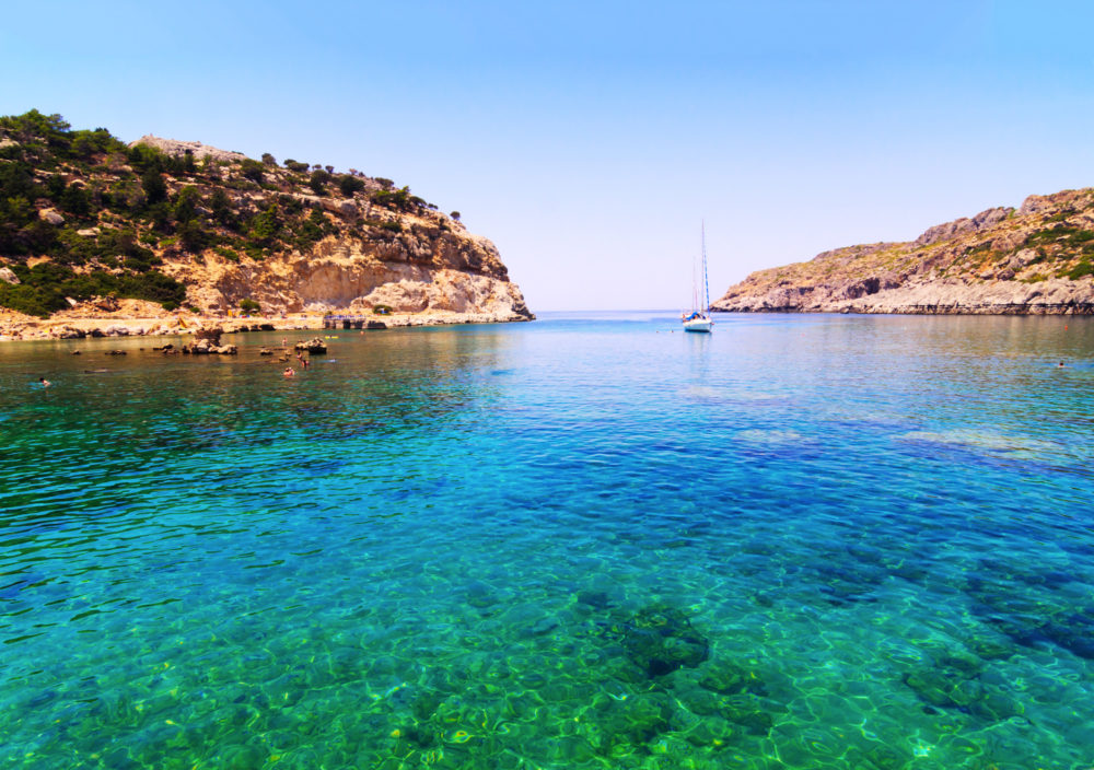 Strand auf Rhodos