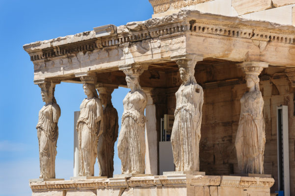 Athen Caryatids Acropolis