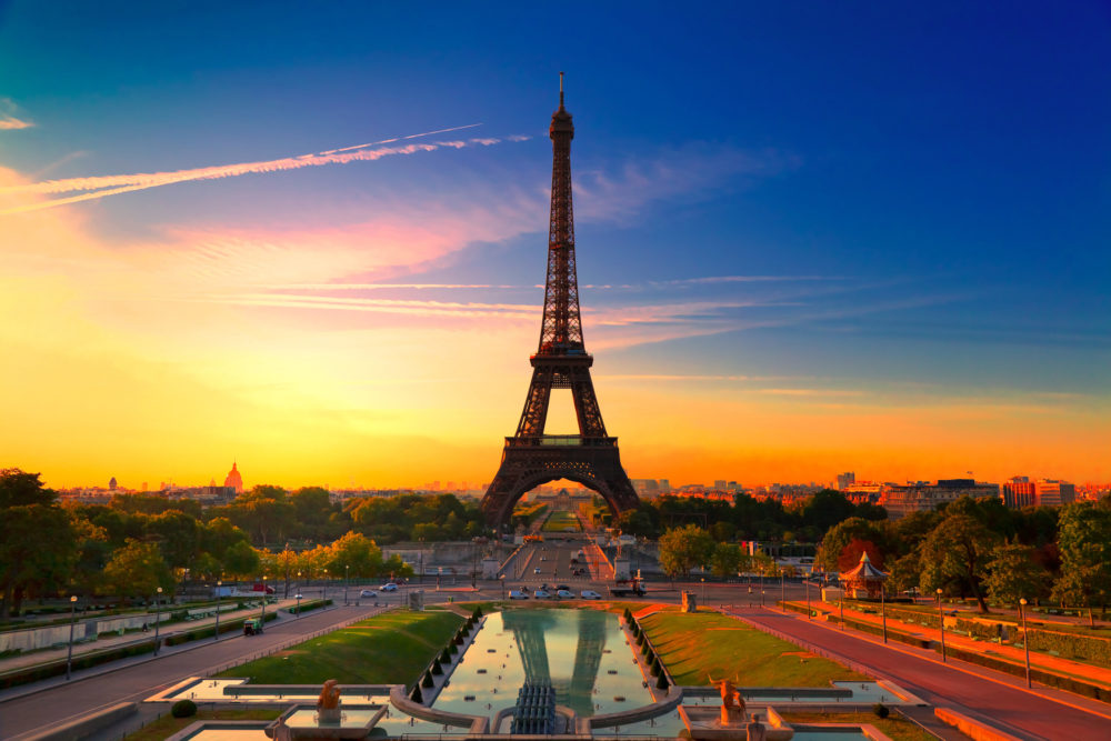 Paris Sonnenuntergang