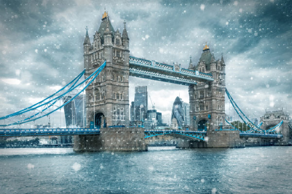 Tower Bridge im Winter