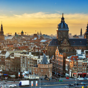 Amsterdam: Tagestrip mit Hin- & Rückflug nur 64€