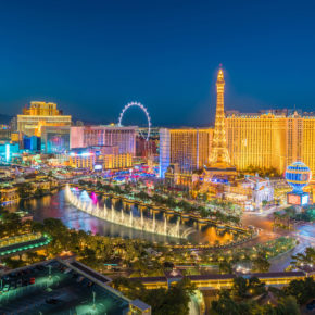 Las Vegas Trip: 8 Tage Partyurlaub im zentralen 3* Hotel inkl. Flug für 648€