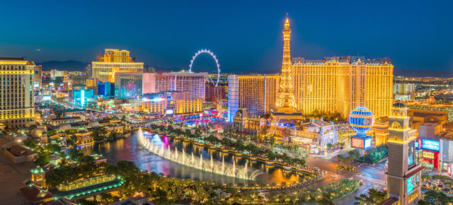 Las Vegas Trip: 8 Tage Partyurlaub im zentralen 3* Hotel inkl. Flug für 648€