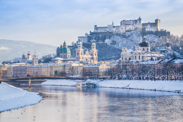 Salzburg Winter Ausblick