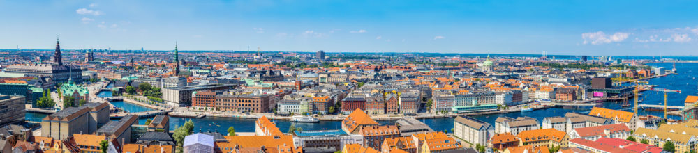 Dänemark Kopenhagen Panorama Stadt