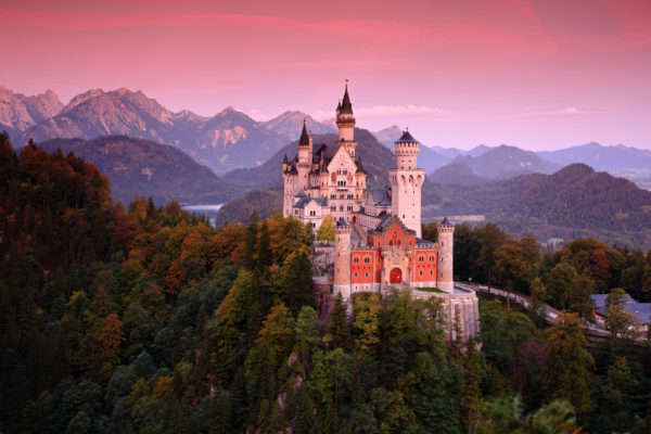 Deutschland Bayern Bayerischer Wald Schloss Neuschwanstein