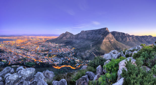 Kapstadt Aussicht oben