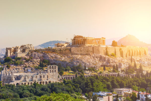 Griechenland Athen Panthenon