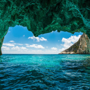 Griechenland Zakynthos Tunnel