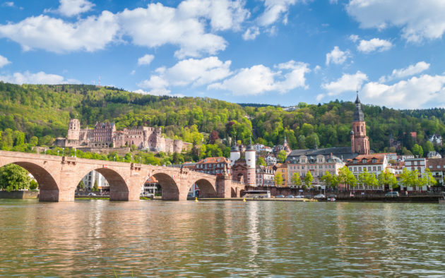 Heidelberg Fluss Brücke