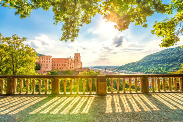 Heidelberg Schloss Balkon