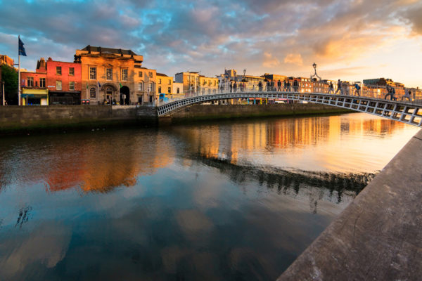 Irland Dublin Brücke