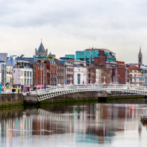 Irland Dublin Häuser