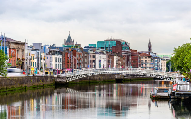 Irland Dublin Häuser