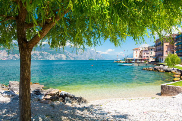 Italien Gardasee Strand