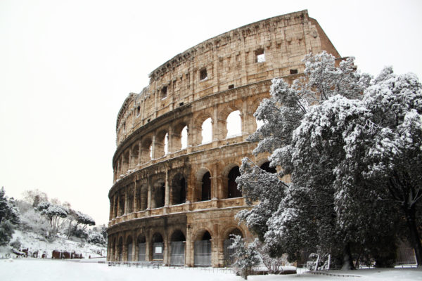 Italien Rom Colloseum Winter