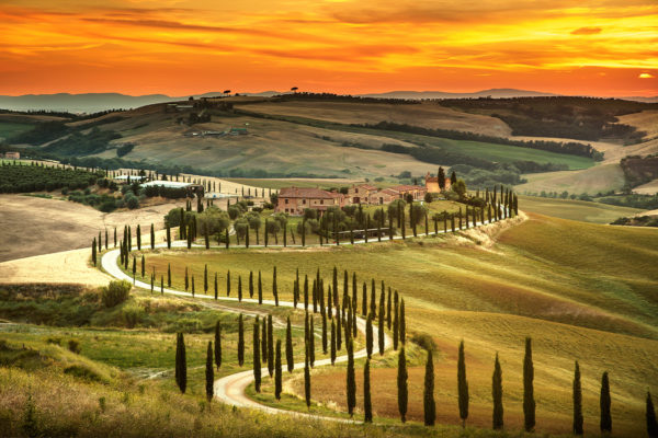 Italien Toskana Landschaft