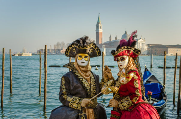 Italien Venedig Venezianische Masken