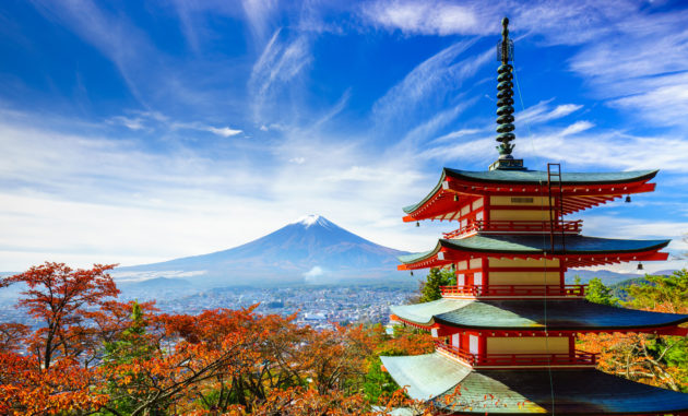 Japan Fuji Herbst