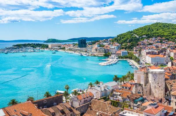 Kroatien Dalmatia Stadt