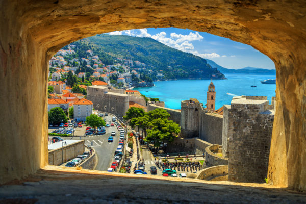 Kroatien Dubrovnik Aussicht