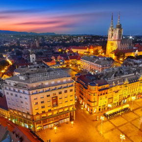 Winter-Wochenende in Kroatien: 2 Tage Zagreb in zentralem 4* Hotel nur 30€