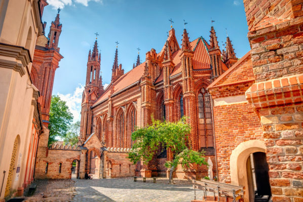 Litauen Vilnius Kirche