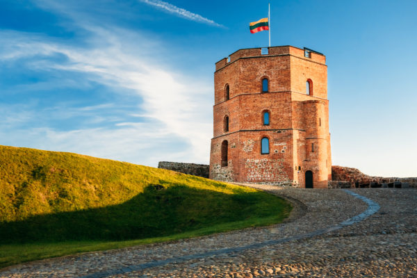 Litauen Vilnius Turm