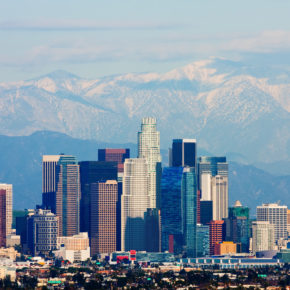 Kalifornien Los Angeles Skyline