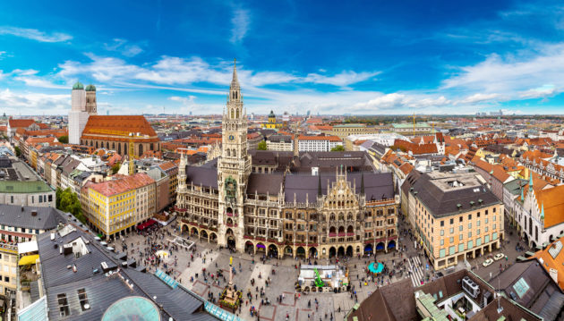 München Marienplatz Frauenkirche