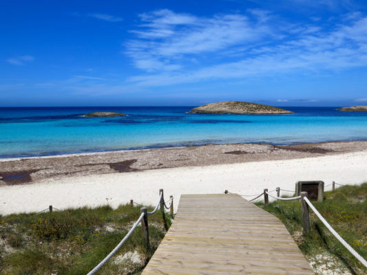 Spanien Formentera Steg