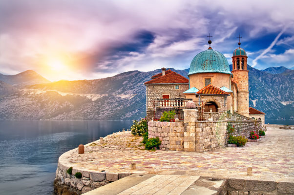 Montenegro Kirche Insel