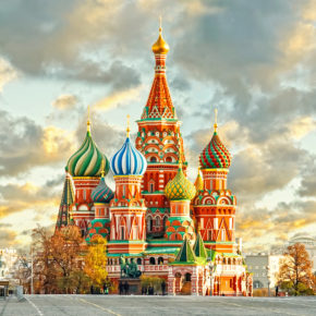 Wochenende in Russland: 3 Tage Moskau im zentralen 3* Hotel mit Frühstück & Flug nur 91€