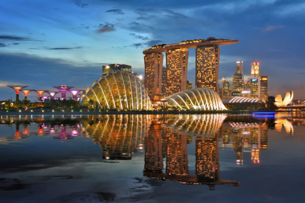 Singapur Gebäude