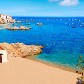 Spanien Costa Brava Strand