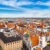 München Marienplatz oben Panorama