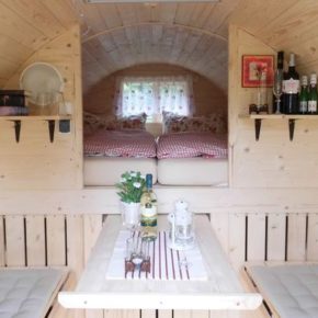 Glamping: 2 Tage in Bleckede mit Übernachtung im Holzfass inkl. Frühstück nur 39€