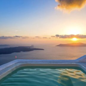 Santorini Luxury Suites Ausblick
